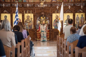 Εθνικό Μνημόσυνο και αποκαλυπτήρια του Ανδριάντα του  Ήρωα Ηρακλή Χριστοφή Αγαθοκλέους.