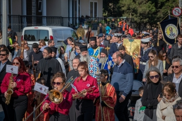 Tελετή Αγιασμού Των Υδάτων την ημέρα της Εορτής των Θεοφανίων