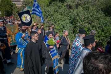 Tελετή Αγιασμού Των Υδάτων την ημέρα της Εορτής των Θεοφανίων