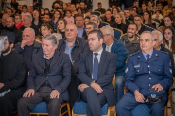 Φωτογραφίες από την εκδήλωδη για τους εορτασμούς των εθνικών επετείων της 25 Μαρτίου και της 1 Απριλ