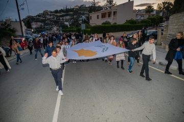 Φωτογραφίες από την εκδήλωδη για τους εορτασμούς των εθνικών επετείων της 25 Μαρτίου και της 1 Απριλ