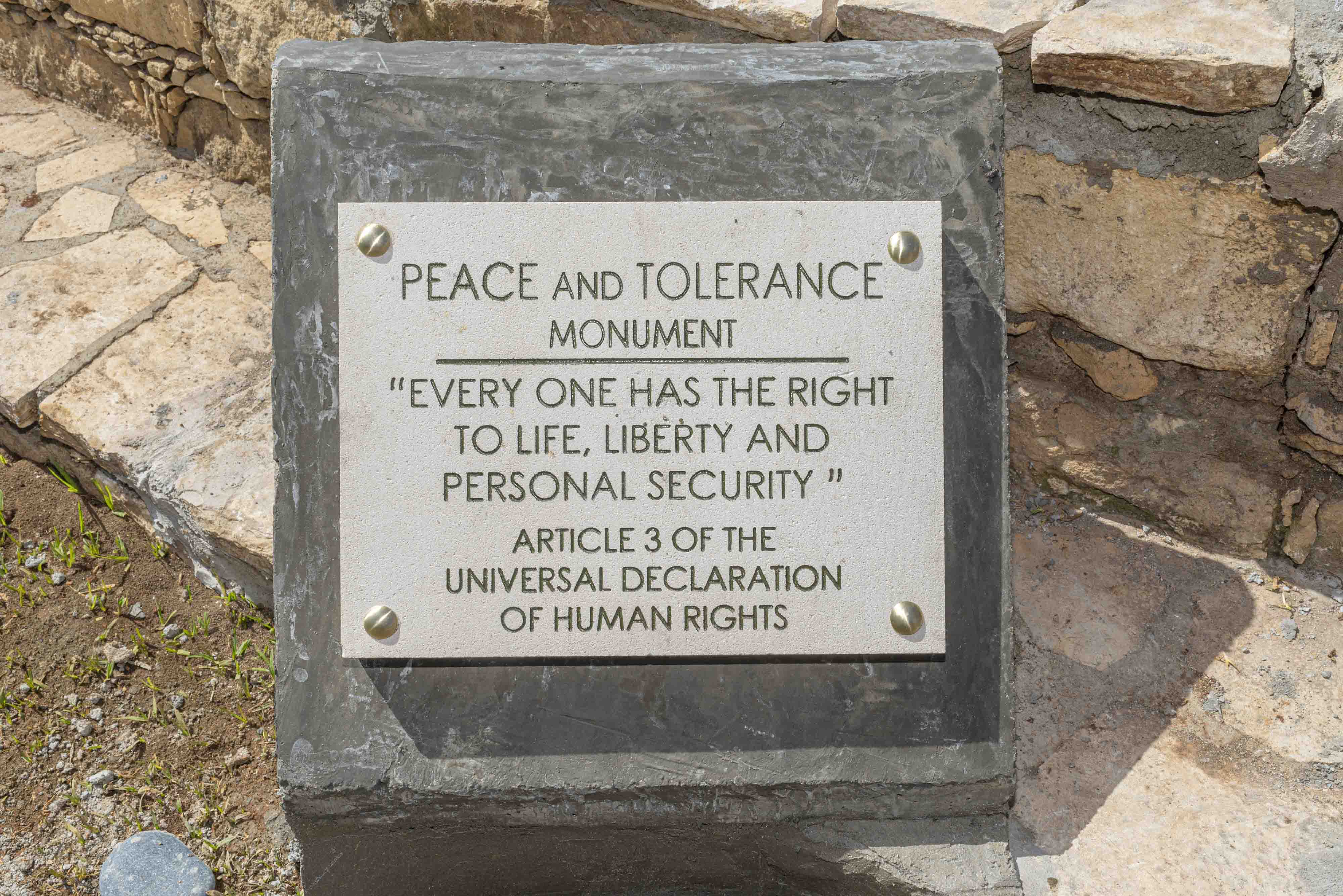 The Monument of Peace and Tolerance
