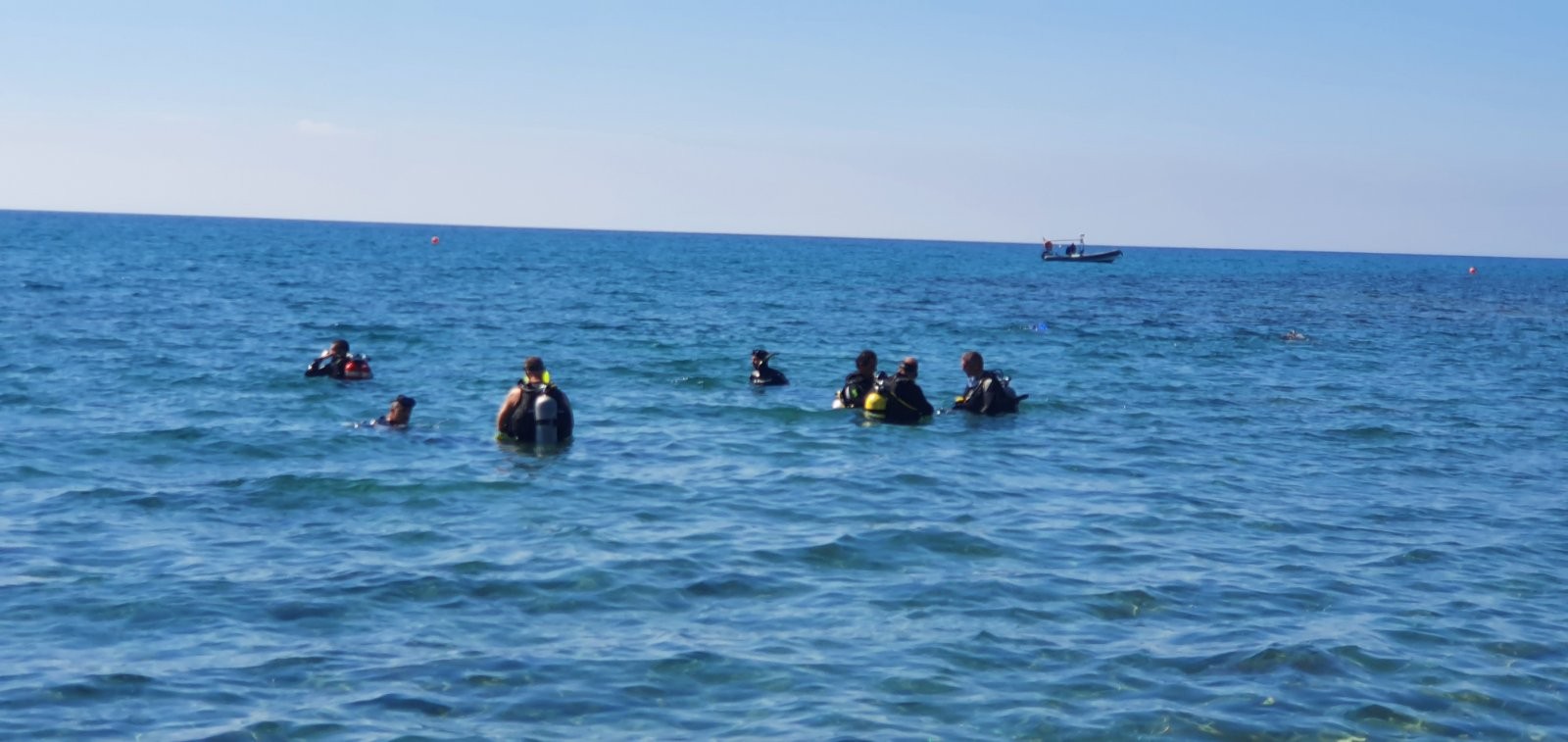 Κατάδυση στο αρχαίο λιμάνι της Αμαθούντας